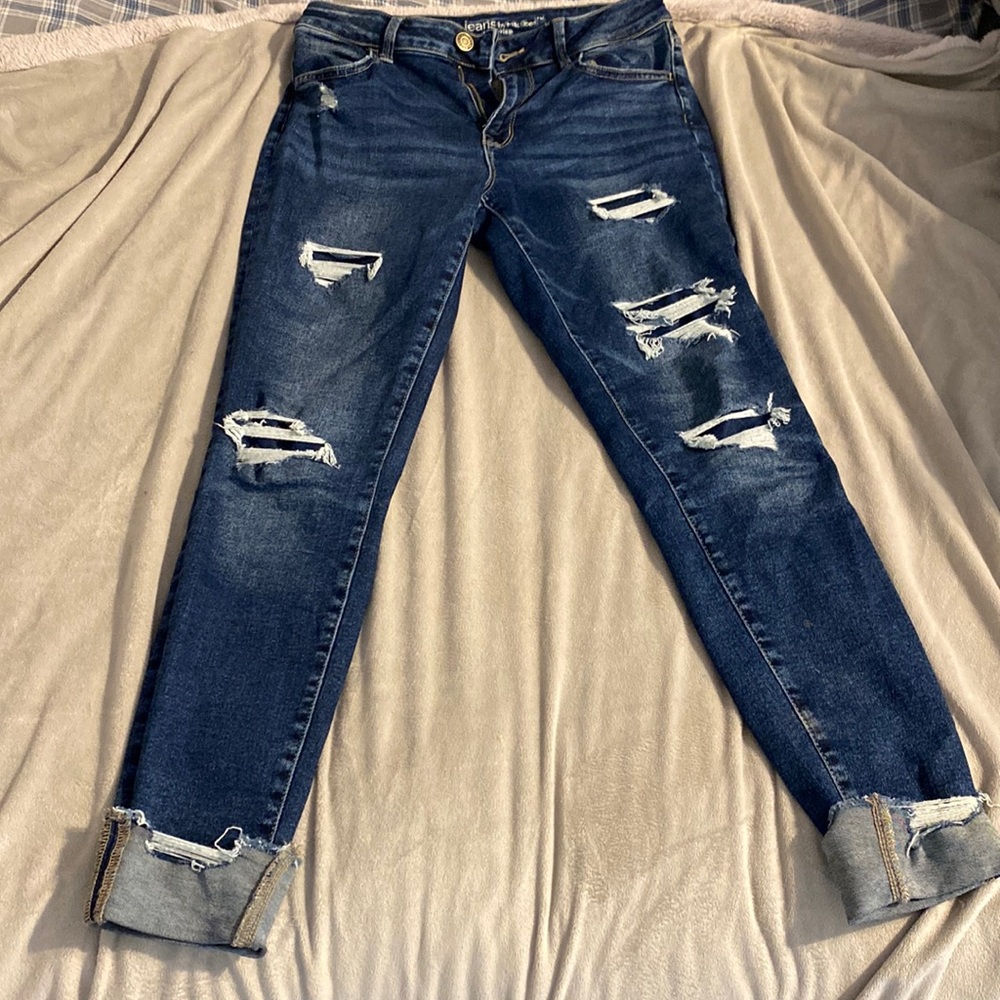 High rise jeans